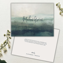 Casamento Verde Espanhol Muchas Gracias Modern Sag