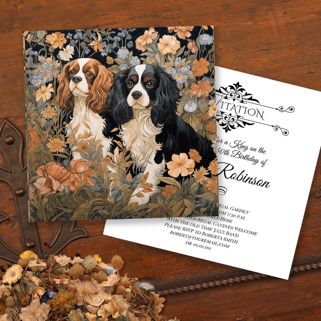Cartão De Agradecimento Cavalier King Charles Spaniel Birthday (Criador carregado)