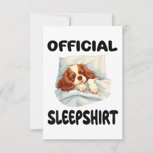 Cartão De Agradecimento Cavalier King Charles Spaniel Dog Oficial