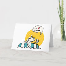 Cavalo branco nadando com pássaro