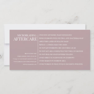 Cartão De Agradecimento Cefaleia Microbata Vermelha Pastel Rosa