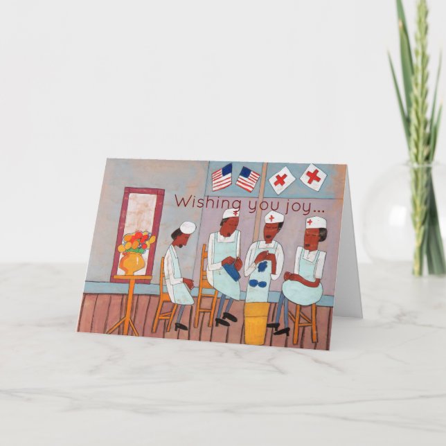 Cartão De Agradecimento Celebração das Enfermeiras Escolares (Frente)