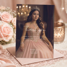 Celebração de Quinceañera em Foto Dourado Rosa