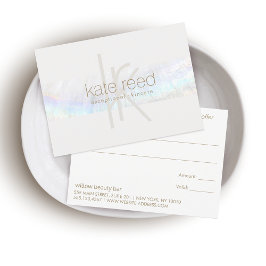 Cartão De Agradecimento Certificado de Presente de Seashell Moderno do Mon