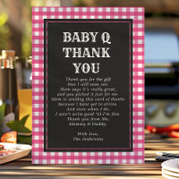 Chá de Bebê Baby Q Churrasco Rústico País Rosa