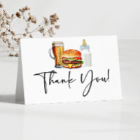 Chá de Bebê Burgers Brews e Fraldas Também!
