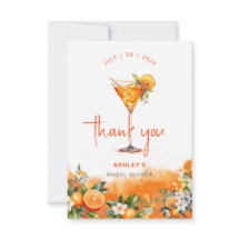 Chá de Bebê de Flores de Laranja com Aquarela