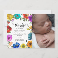 Chá de Bebê Floral Brilhante e Ousado