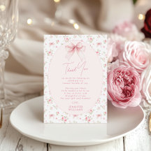 Chá de Bebê Menina Floral Laço Coquete Doce Rosa