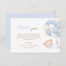 Chá de Bebê Pequeno Teddy