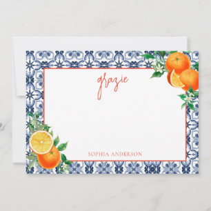 Cartão De Agradecimento Chá de Bebê Spritz Baby Amor em Aquarela