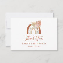 Chá de fraldas Boho Rainbow