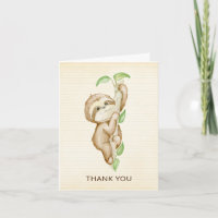 Chá de fraldas De Animais Doce De Lama Obrigado No