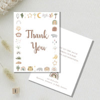 Chá de fraldas de Aquarela Boho Safari