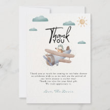 Chá de fraldas de avião