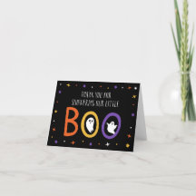 Chá de fraldas de Boo Halloween