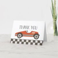 Chá de fraldas de Carro Race Vermelho