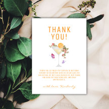 Chá de fraldas de Champanhe Floral de Brunbble Sum