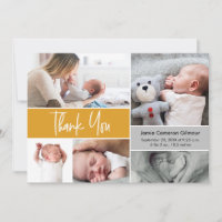 Chá de fraldas de Fotos Personalizadas Amarelo da 