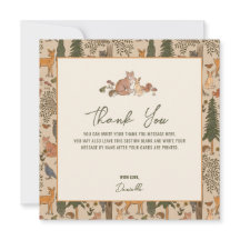 Chá de fraldas de Menino de Animais da Floresta