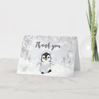 Chá de fraldas de Pinguim Inverno