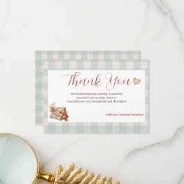 Cartão De Agradecimento Chá de fraldas de Storybook Obrigado