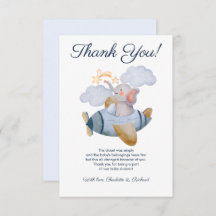 Chá de fraldas do avião elefante do Blue Boy