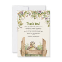 Chá de fraldas do Pato Bebês