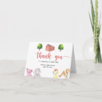 CHÁ DE FRALDAS FAZENDA - OBRIGADO