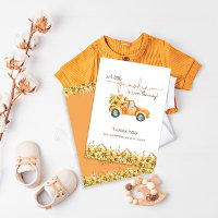 Chá de fraldas Floral Russo Boho Pumpkin Fall