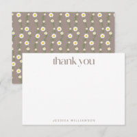 Chá de fraldas Personalizado de Taupe Floral de Ca