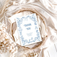 Chá de fraldas Quimoral Branco Dusty Blue