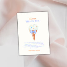 Chá de fraldas Sorvete Arco Estrela Retro Verão