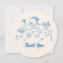 Chá de Noiva Caprichoso com Desenhos à Mão