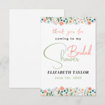 Chá de Noiva Flor Retro Fofo