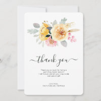 Chá de Noiva Floral Elegante em Aquarela