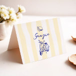 Cartão De Agradecimento Chá de panela amarelo-limão italiano Dolce Vita<br><div class="desc">Diga 'Grazie!' em estilo com o nosso Cartões de agradecimentos de Chá de panela amarelo-limão 'La Dolce Vita'. Este charmoso design apresenta um sunny limon amarelo como pano de fundo, delicadas ilustrações de limão, e listras clássicas amarelas para um toque de elegância italiana. Perfeitamente adequado para o seu chá de...</div>