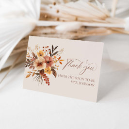 Cartão De Agradecimento Chá de panela Apaixonado Obrigado