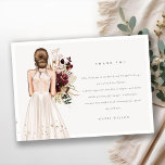 Cartão De Agradecimento Chá de panela de Palhaço Branco Elegante Boho<br><div class="desc">Se precisar de mais alguma personalização,  por favor,  sinta-se à vontade para me enviar uma mensagem em yellowfebstudio@gmail.com.</div>