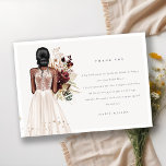 Cartão De Agradecimento Chá de panela de Palhaço Branco Elegante Boho<br><div class="desc">Se precisar de mais alguma personalização,  por favor,  sinta-se à vontade para me enviar uma mensagem em yellowfebstudio@gmail.com.</div>