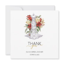 Chá de panela De Vestido De Natal Obrigado