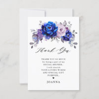 Chá de panela Floral Real Azul Lilado Roxo