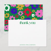 Chá de panela Personalizado Verde Flor Escandinavo