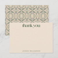 Chá de panela Verde Floral Personalizado Vintage
