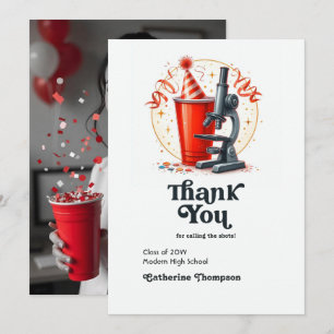 Cartão De Agradecimento "Chame os Sapatos" Foto de Graduação Enfermeira En