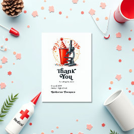 Cartão De Agradecimento "Chame os Sapatos" Foto de Graduação Enfermeira En