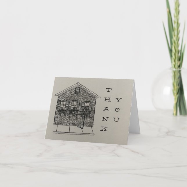 Cartão De Agradecimento Charleston (Frente)