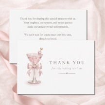 Chic A Tini Um Tema de Martini para Chás de Bebê