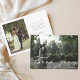 Cartão De Agradecimento Chic Hand - Letra 2 Foto Casamento (Criador carregado)