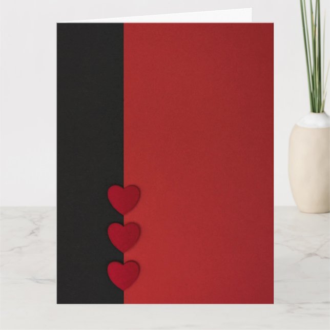 Cartão De Agradecimento Chinese Love Card  (Frente)